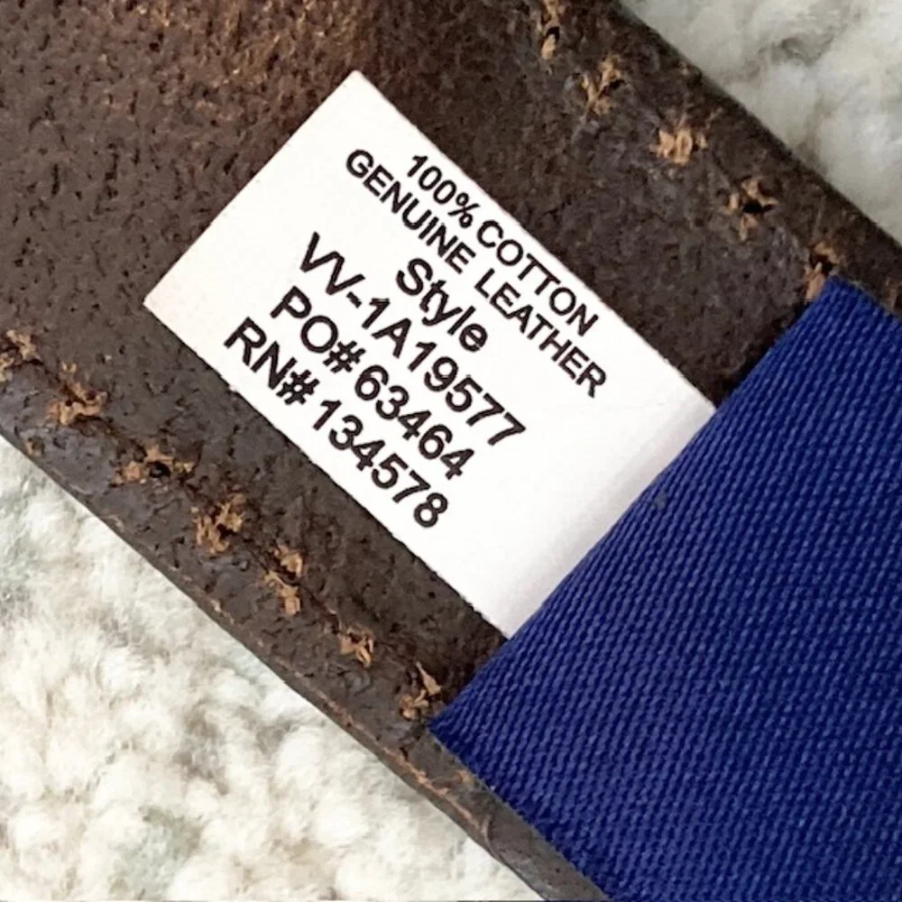 Vineyard Vines Boys Size 30 XL Kentucky Derby Seersucker Leather Bow Tie Belt